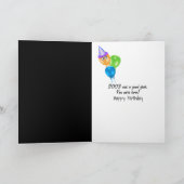 Carte 2003 Anniversaire Année Fun Trivia (Intérieur)