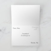 Carte 2010 classique d'invitation d'obtention du (Intérieur)