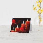 Carte 2014 Card (Fleur jaune)