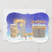 CARTE 2015 de Hanukkahville Hanoukka (Devant)