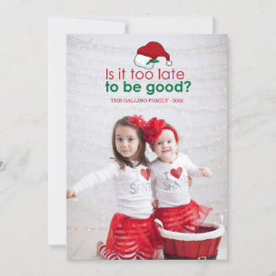 Carte 2015 Est-il trop tard pour être bon ? Photo complè