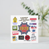 Carte 2020 In Memoriam | Noël en quarantaine (Debout devant)