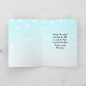 Carte 2020 s'est éteinte, Joyeux Noël (Intérieur)