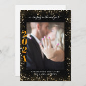 Carte 2021 Ringing dans les fiançailles de la nouvelle a (Devant / Derrière)