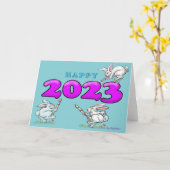 Carte 2023 (Fleur jaune)