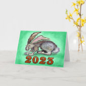 Carte 2023 (Fleur jaune)