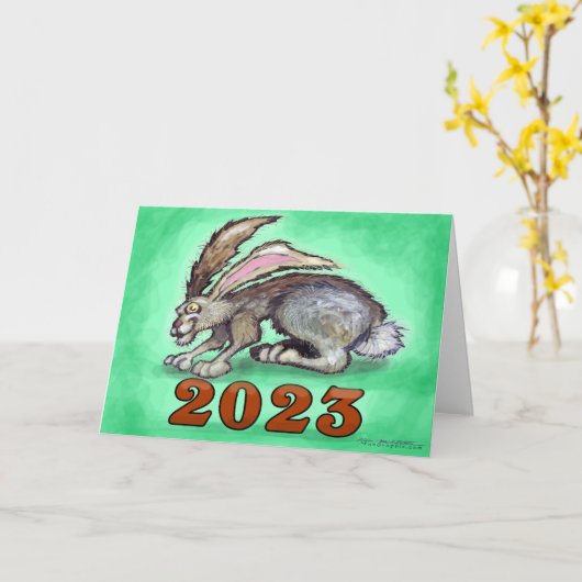 Carte 2023 (Fleur jaune)