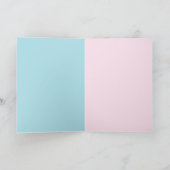 Carte 2024 Big Sister Attente de nouveau bébé frère (Intérieur)