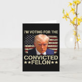 Carte 2024 Condamné Felon (Fleur jaune)