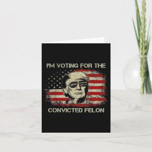 Carte 2024 Condamné Felon Trump 2024 À La Présidence De