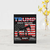 Carte 2024 Drill Baby (Fleur jaune)