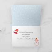 Carte 2024 Joyeux Noël et Bonne Année ! NOËL (Intérieur)