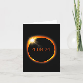 Carte 2024 Solar Eclipse Américain Totality Spring 4.08.