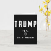 Carte 2024 Toujours Mon Président (Fleur jaune)