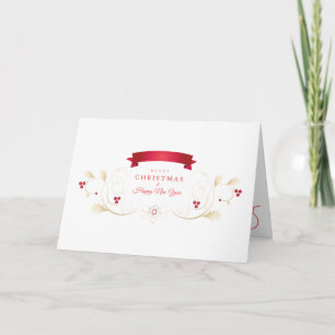 Carte 2025 Joyeux Noël et Bonne Année ! XMAS