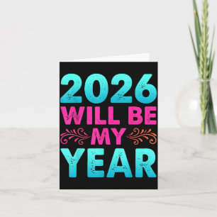Carte 2026 sera mon année Citation drôle de la Saint-Syl