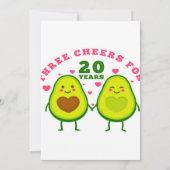 Carte 20 ans anniversaire du mariage| cadeau du mari (Dos)