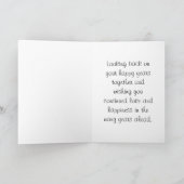 Carte 20e anniversaire de mariage Joyeux Anniversaire (Intérieur)