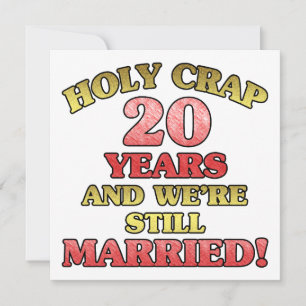 Carte 20e Anniversaire Drôle