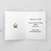 Carte 20e anniversaire pour une superstar (Intérieur)