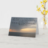 Carte 21:4 de révélation (Fleur jaune)