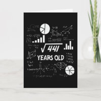 21 ans Anniversaire Geeky Math 21e anniversaire Ca