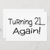 Carte 21 de nouveau (Devant / Derrière)