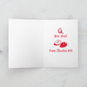 Carte 21e anniversaire Funny Chat pour Homme (Intérieur)