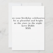 Carte 21e anniversaire Né 2004 Légende Blue Gold Salutat (Dos)