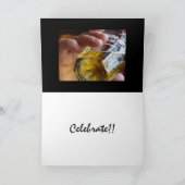 Carte 21e anniversaire, petit-fils, bière, tu es légal ! (Intérieur)