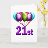 Carte 21ème (Fleur jaune)