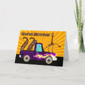 Carte 22e, Pourquoi cette girafe est comme la foudre de  (Devant)