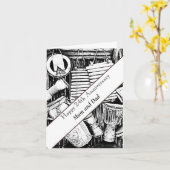 Carte 24e anniversaire modifiable (Fleur jaune)