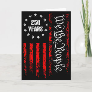 Carte 250 Ans 1776-2026 250e Anniversaire Usa Patriotiqu