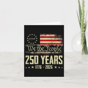 Carte 250 ans 1776-2026 drapeau États-Unis 250e indépend