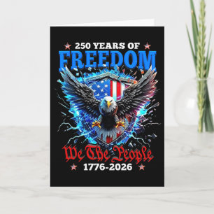 Carte 250 Ans Américain 1776 2026 250e Usa Anniversaire