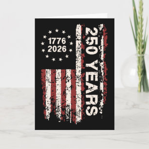 Carte 250 Ans Anniversaire 4 juillet Fête de l'Indépenda