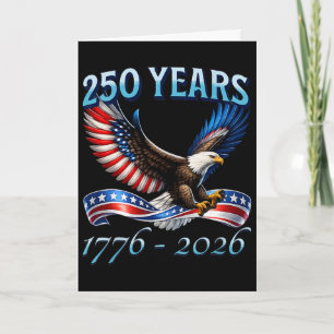 Carte 250 ans d'Amérique 250e anniversaire 1776-2026 4