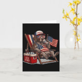 Carte 250 Ans De Dom German Shorthaired Pointer (Fleur jaune)