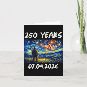 Carte 250 Ans Nuit Étoilée Bigfoot 4 Juillet 2026