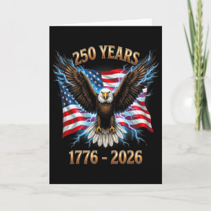 Carte 250e anniversaire 250 ans États-Unis 1776 2026 _1