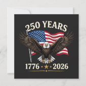 Carte 250e anniversaire USA (Devant)
