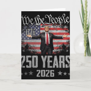 Carte 250e anniversaire Usa Eagle patriotique 250 ans 4t