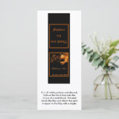 Carte 25 Mint Matchbooks Mis XV Orange Black (Debout devant)