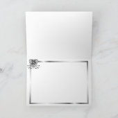Carte 25e anniversaire - Argent (Intérieur)