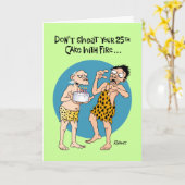 Carte 25e anniversaire de Grandson (Fleur jaune)