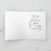 Carte 25e anniversaire de l'Ordination (Intérieur)