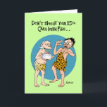 Carte 25e anniversaire de son fils<br><div class="desc">Funny 25th Birthday Greeting Card pour un fils de 25 ans</div>