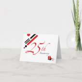 Carte 25e anniversaire (mod birds) (Devant)