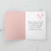 Carte 25e Anniversaire Vêtements sur une ligne de linge (Intérieur)